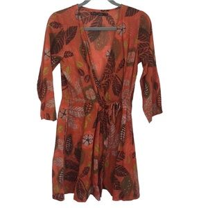 Gudrun Sjoden Wrap Dress Organic Cotton